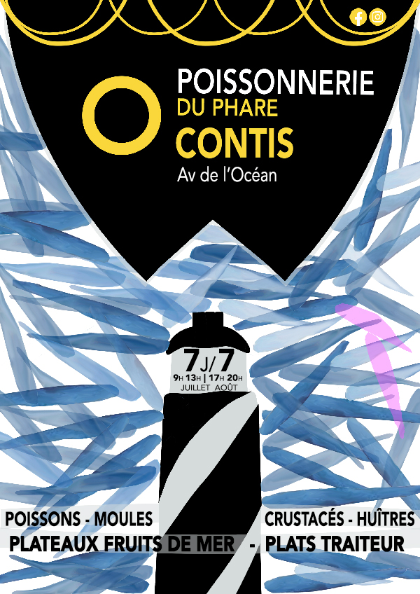 AFFICHE Création la ligne ROUGE